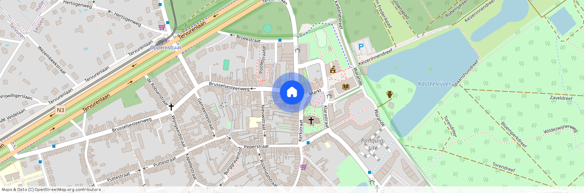 Brusselsesteenweg 2/1, 3080 Tervuren