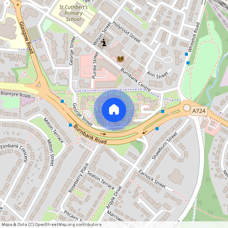 Burnbank Gardens, Hamilton, Lanarkshire, ML3