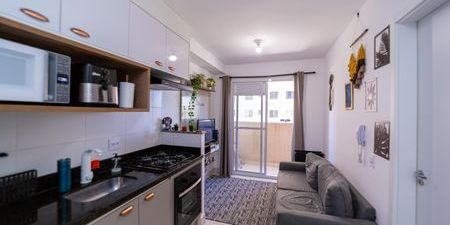 Apartamento para alugar com 28m², 1 quarto e sem vaga - Foto 3