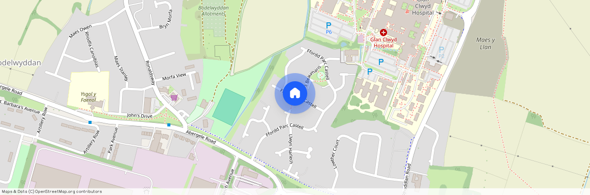 Ffordd Parc Castell, Bodelwyddan