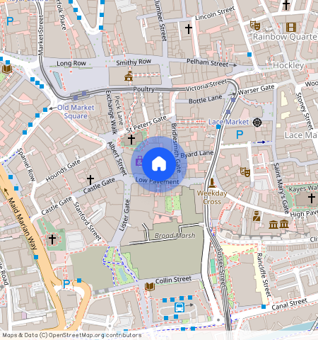 Flat 7 11-13 Low Pavement, Nottingham, NG1 7DQ