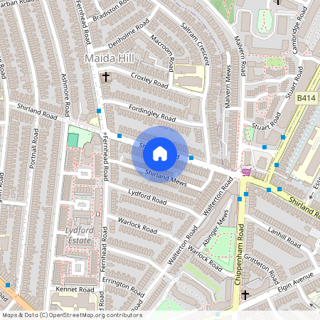 Shirland Road, W9, London