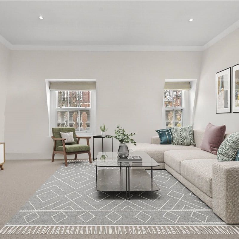 A fabulous, well presented and naturally bright three bedroom lateral apartment set on the third floor of this detached period villa on one of the most sought-after roads in Holland Park. Tenancy Length: Minimum 12 months EPC rating: C | Council Tax Band H - Photo 1