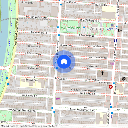 857 4e Avenue, Montréal (Verdun/Île-des-Soeurs), H4G2Y5