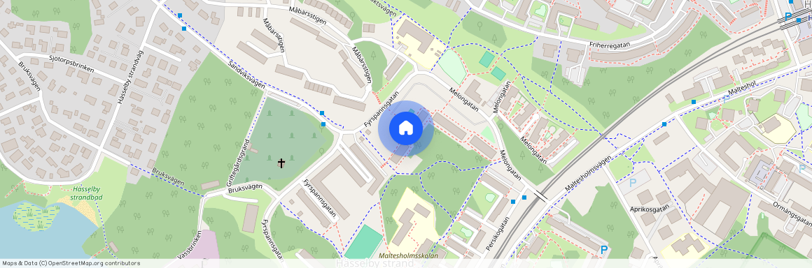 Fyrspannsgatan 43, Hässelby Strand