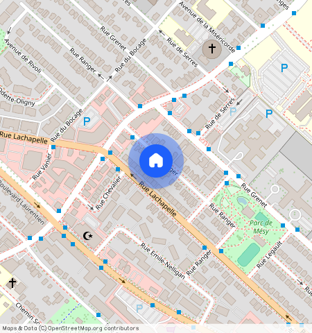 ** Rue Ranger, app. 205, Montréal (Ahuntsic-Cartierville), H4J2L2