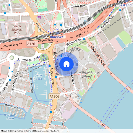 Ontario Tower, 1 Fairmount Avenue, Blackwall Way, Canary Wharf, London, E14 9JB