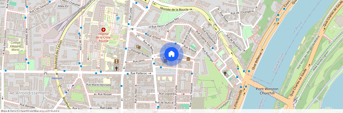 9 RUE RICHAN, LYON 4EME ARRONDISSEMENT Boucle Louis Thevenet