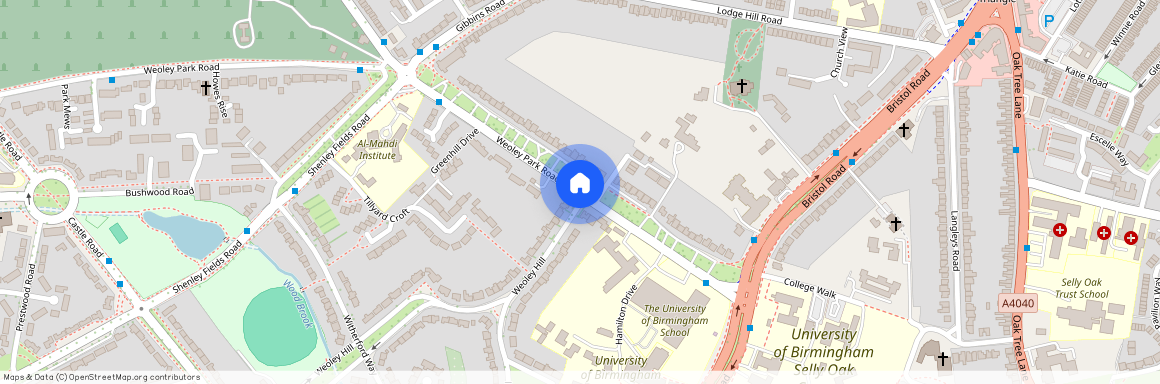 Weoley Park Road, Birmingham B29