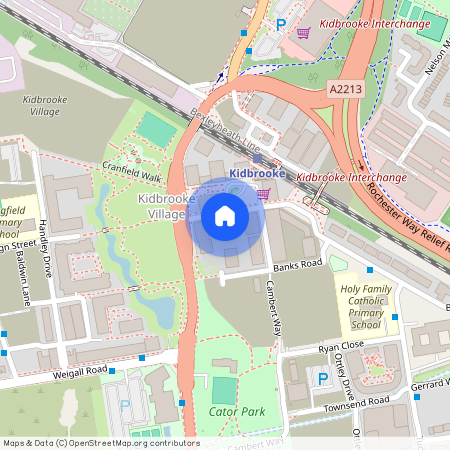 Pegler Square, Kidbrooke Village, London, SE3