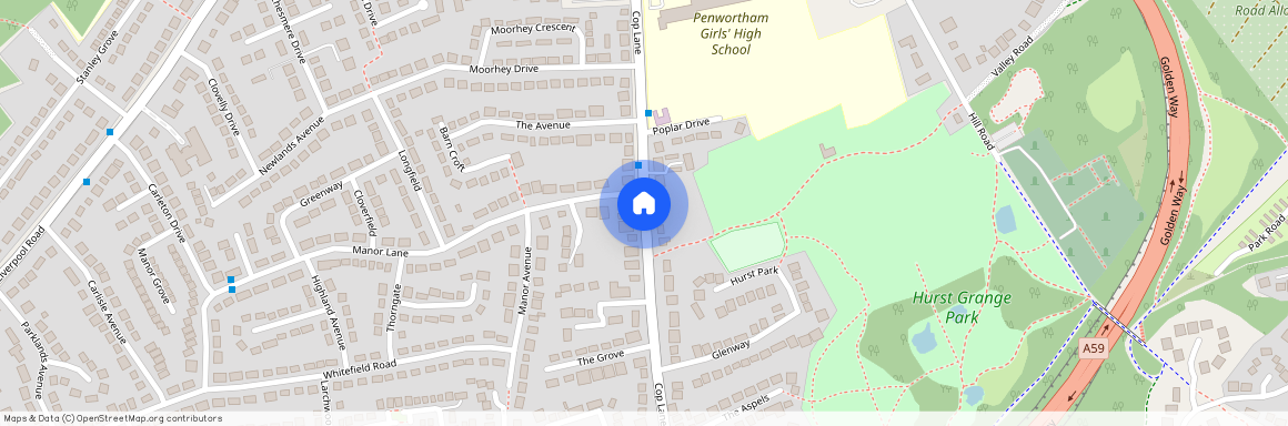 Cop Lane, Preston, Lancashire, PR1