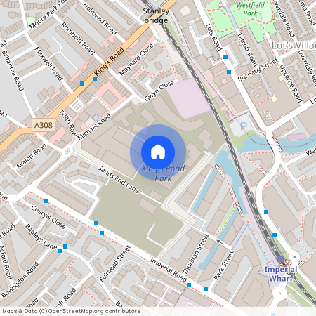 Michael Road, Kings Road Park, Fulham, London, SW6