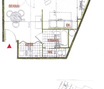 Location Appartement 2 pièces 27m² - Photo 4