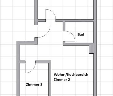 WG-taugliche 2-Zi.-Whg. in zentraler Lage - Photo 5