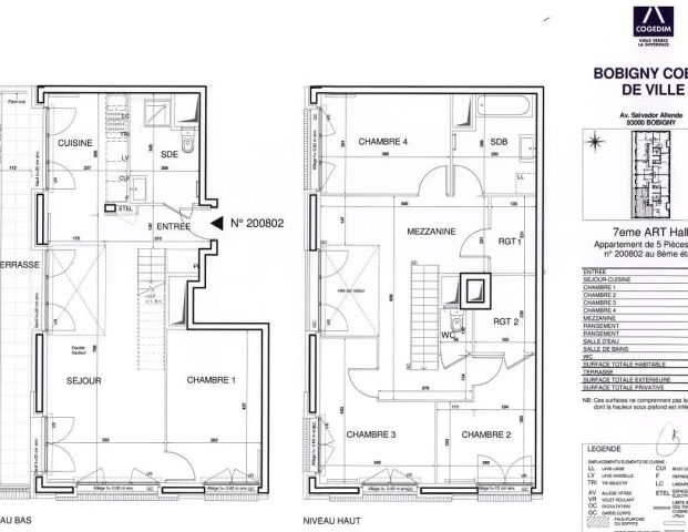 location Appartement T5 DE 120.7m² À BOBIGNY - Photo 1