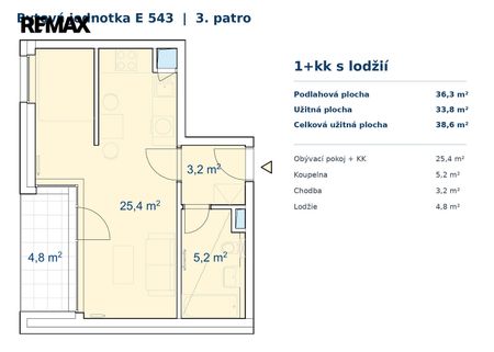Pronájem bytu 1+kk 34 m² - Photo 4