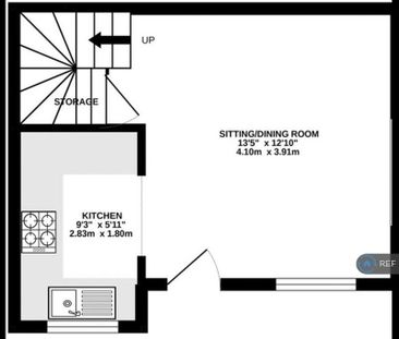 1 bedroom end of terrace house to rent - Photo 2