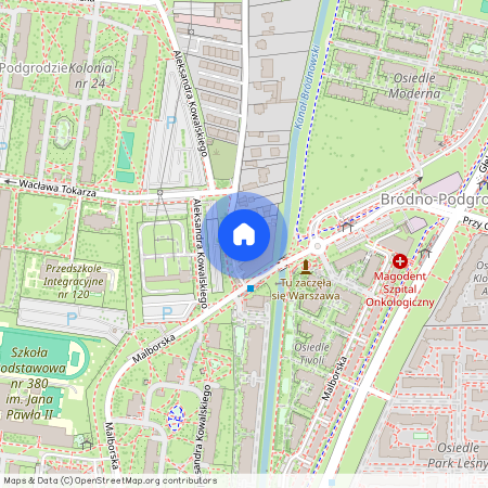 Malborska 15A, Warszawa, Targówek