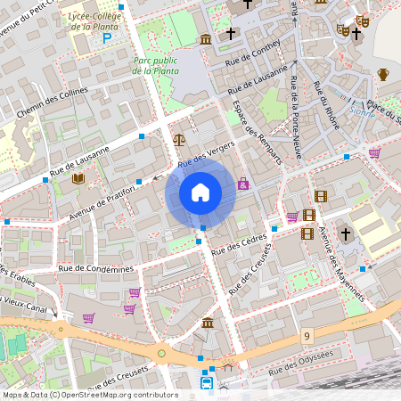 Avenue de la Gare 28, 1950 Sion