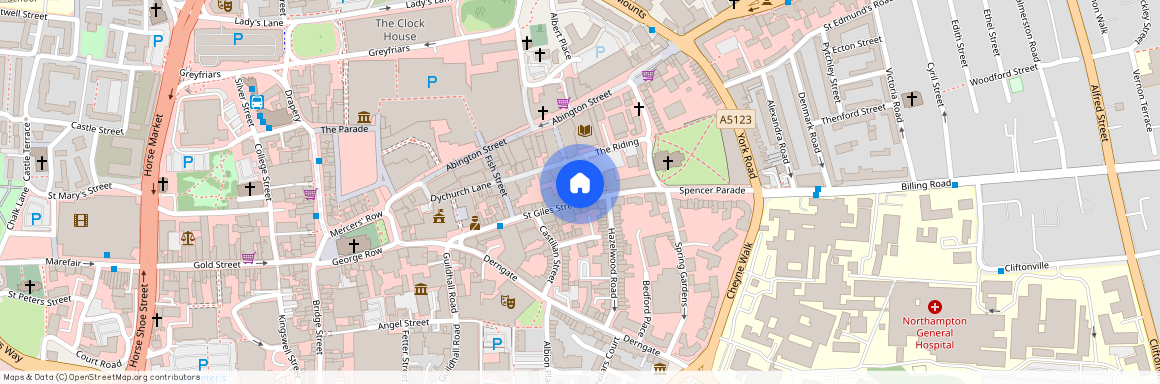 St Giles Street, Town Centre, NN1