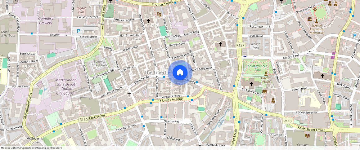 ** Gray Street, 8, The Coombe, 8, Dublin