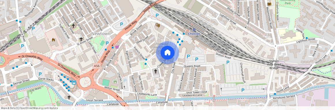 Crewe St, CH1 3DA, Chester