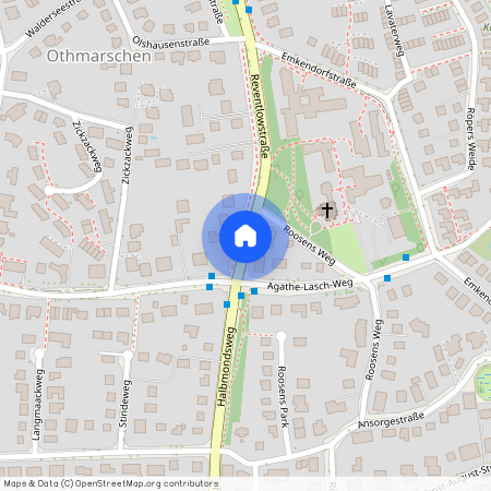 Buslinie, 22605, Hamburg-Othmarschen