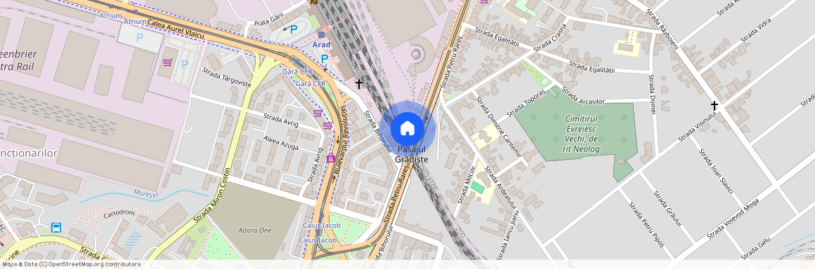 Arad, Gradiste