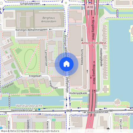 Westlandgracht, 1062 KS, Koningin Wilhelminaplein, Amsterdam