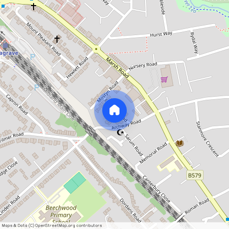 Foundry Court - LU3 2RE - 1 bed - unfurnished - additional small study/room
