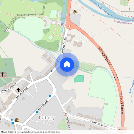 Little Bridge, Tutbury Burton-On-Trent DE13