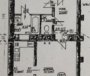 WIEN-MITTE, KOLONITZGASSE, 58 m2 Altbauwohnung, 2 Zimmer, Küche, Wannenbad, Parketten, Radetzkyplatz-Nähe - Photo 2