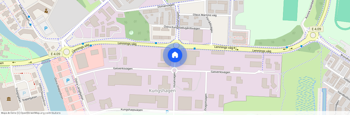 Husarvägen, Nyköping