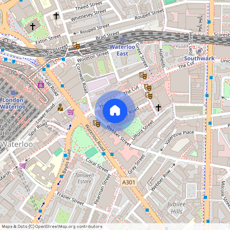 The Waterloo Estate, Waterloo London SE1