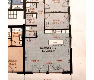 3½ Zimmer-Wohnung in Aarburg (AG), möbliert, auf Zeit - Foto 6