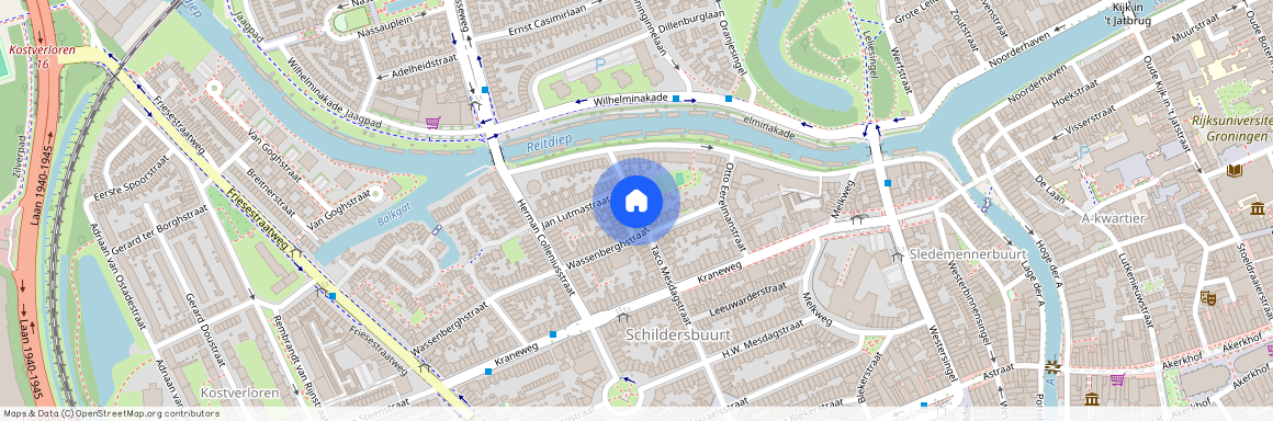 Schildersbuurt, 9718 KE, Taco Mesdagplein, Groningen