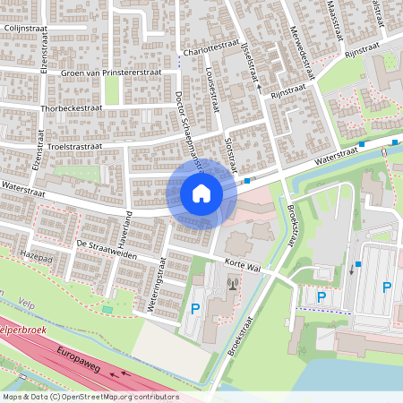 Velp-Zuid ten zuiden van Waterstraat, 6882 GA, Waterstraat, Velp