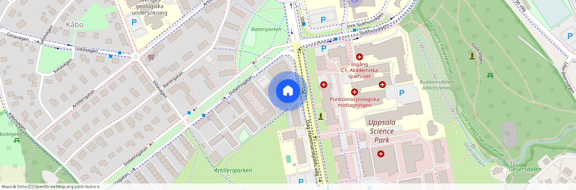 Dag Hammarskjölds väg 29 A, 75237, Uppsala