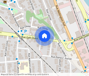 Grand 4 ½ à Sherbrooke 1050$/mois Disponible dès maintenant - Photo 1