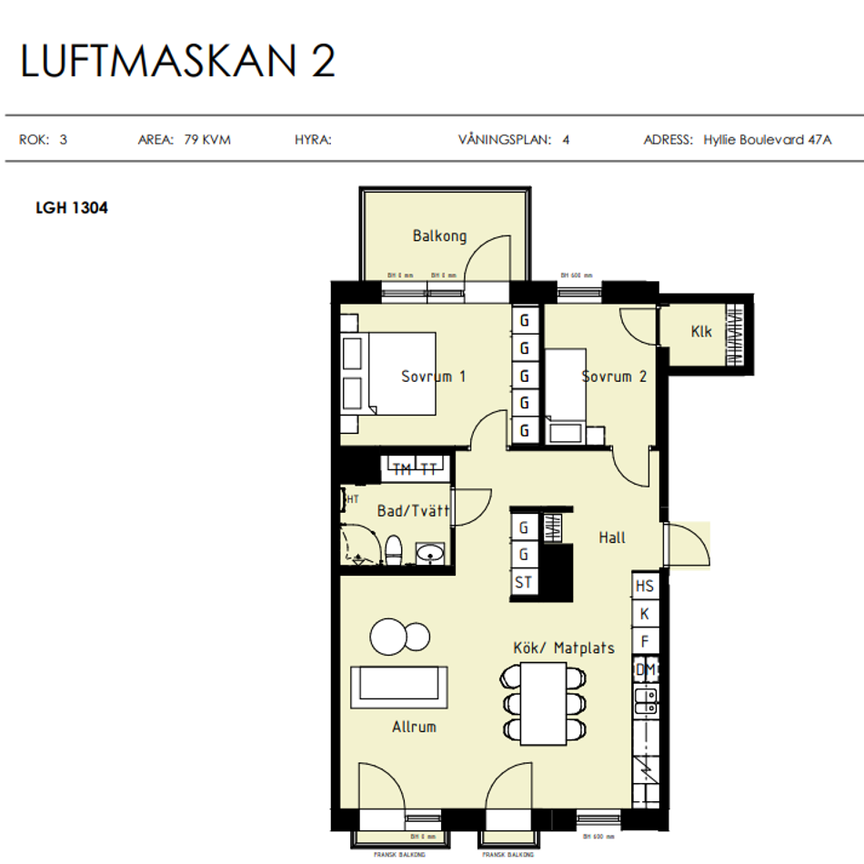 Hyllie Boulevard 47A, Hyllievång - Foto 2