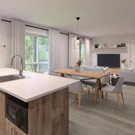 Le Roussin | Logements 3-4-5 1/2 neufs à louer, Joliette - Photo 1