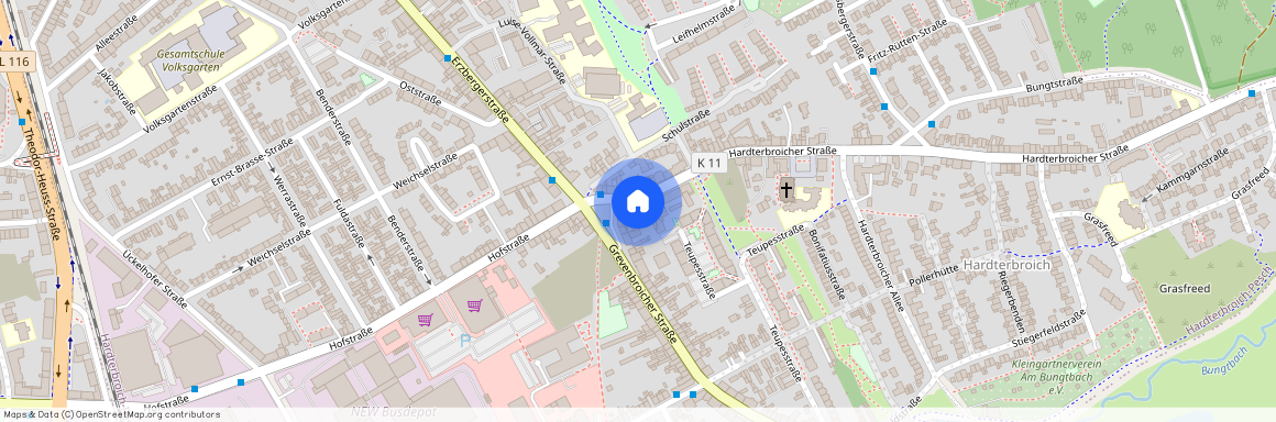 Hardterbroicher Str.6, 41065 Mönchengladbach