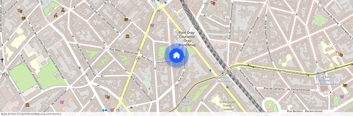 Rue Kerckx - Kerckxstraat, 57, 1050, Ixelles