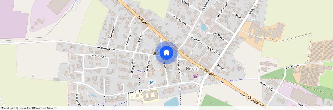 Vestergade 12 9610 Nørager