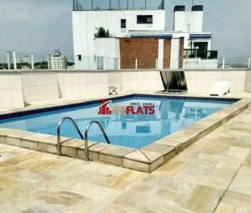 Flat com 1 Quarto para alugar, 34m² - Moema - Foto 1