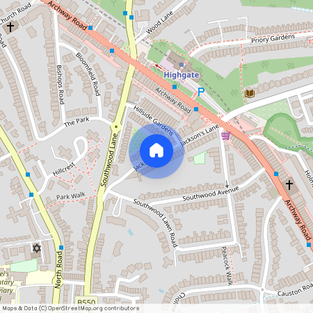 Jacksons Lane, Highgate, London, N6