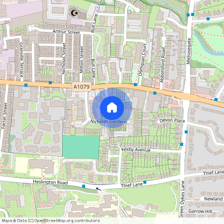 22 Nicholas Gardens, York