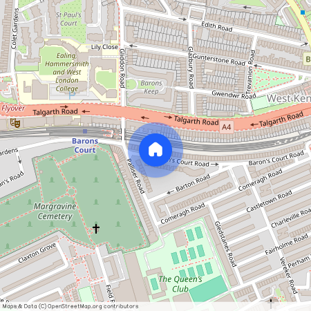 Barons Court Road, London, W14 9DX