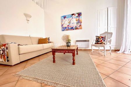 LOUE DUPLEX MEUBLE 55 M2 SAINT PAUL DE VENCE 995 EUR - Photo 5