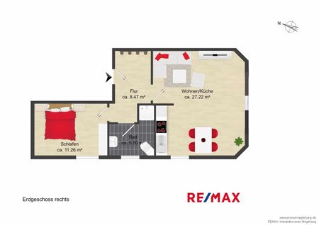 Zeitgemäß wohnen: Exklusive 2-Raum-Wohnung im Erstbezug - Photo 5